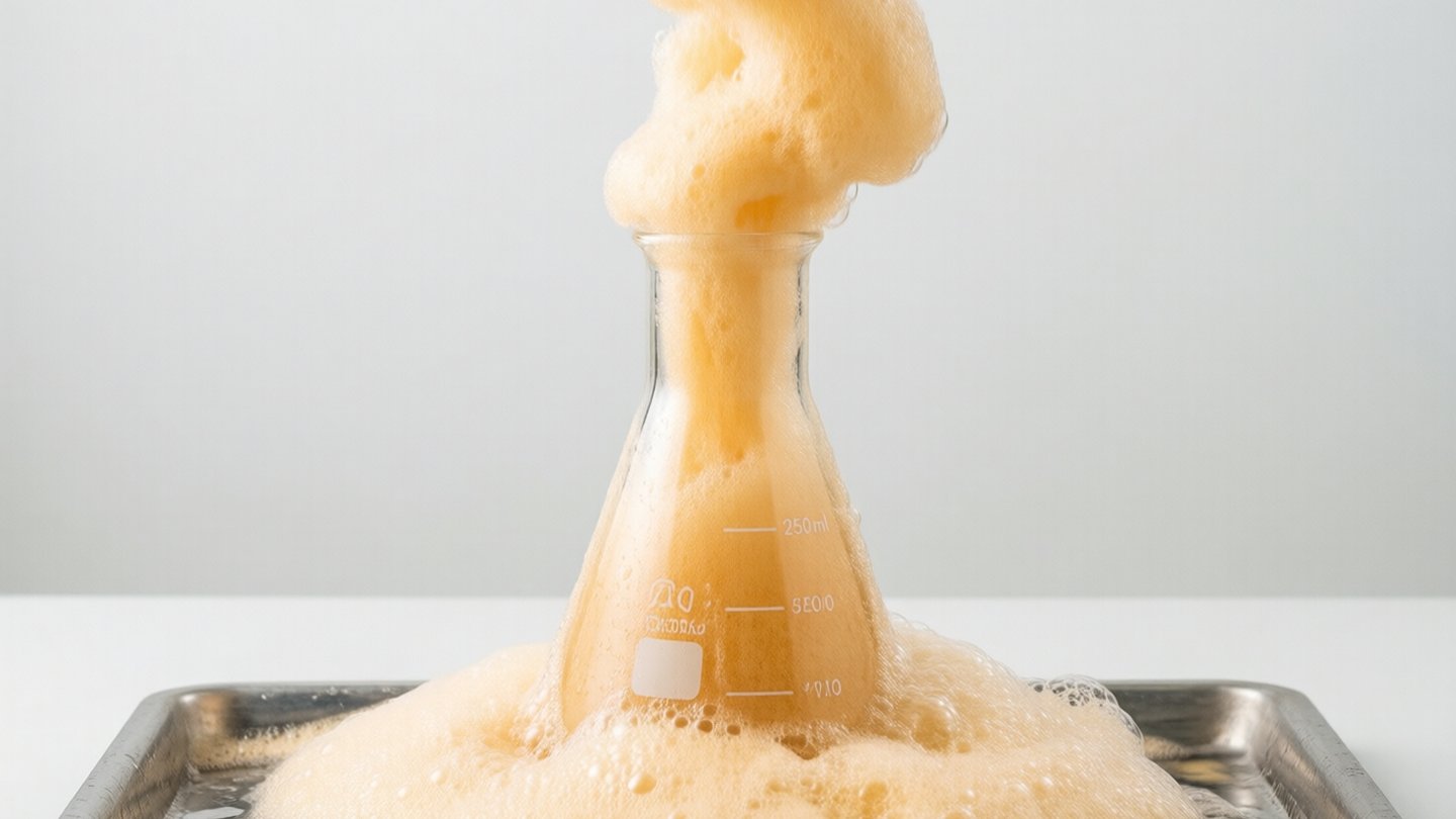 Elephant toothpaste (with 3% hydrogen peroxide)
